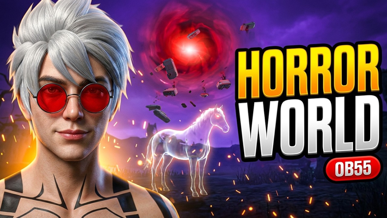 Is This The Scariest Map Ever? 😱 Free Fire OB55 Horror World First Look