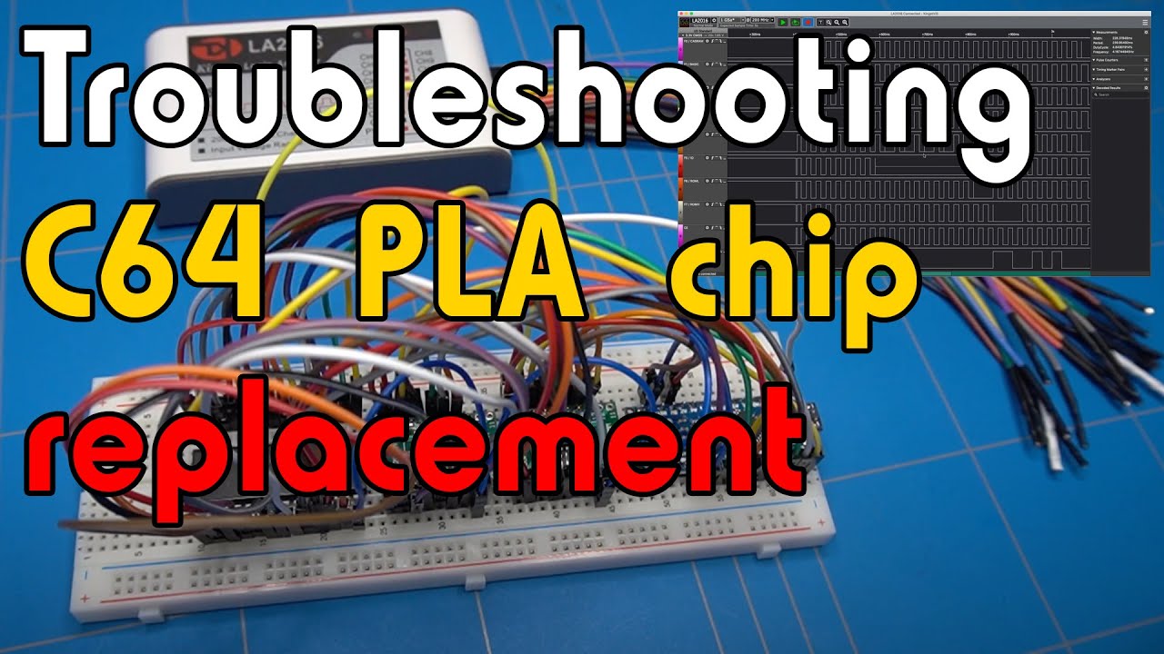 Troubleshooting C64 PLA chip replacement