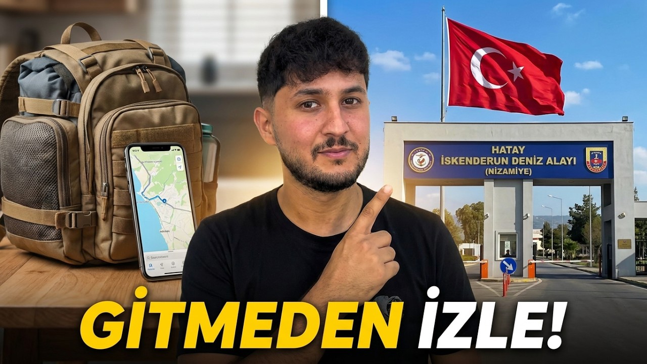 HATAY İSKENDERUN DENİZ ER EĞİTİM ALAYI ASKERLİK 