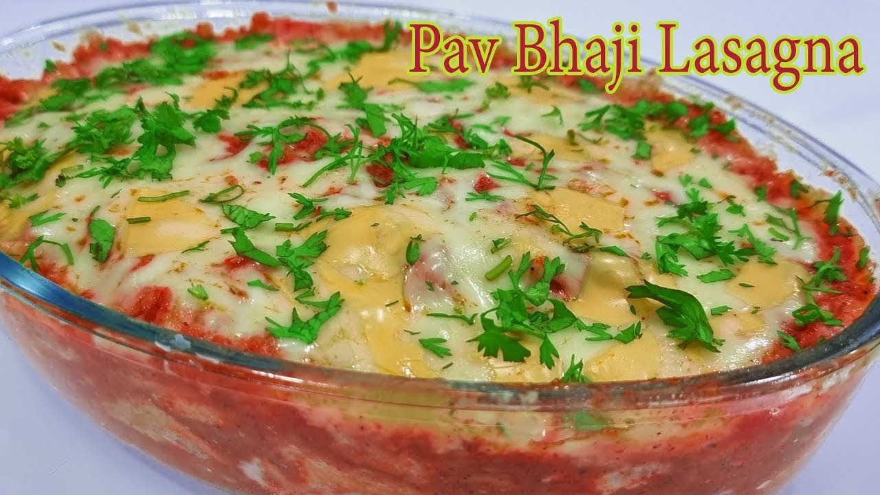 Pav Bhaji Lasagna | Pav Bhaji Mumbai Style | Quick Dinner Recipes Idea पावभाजी बनाने का आसान तरीका