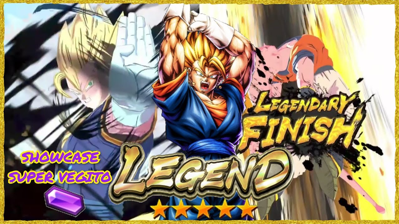 SHOWCASE SUPER VEGITO 5⭐ ( LEGEND)  FENOMENALE!!! 🤯💥💪🏼 [ DRAGON BALL LEGENDS] 