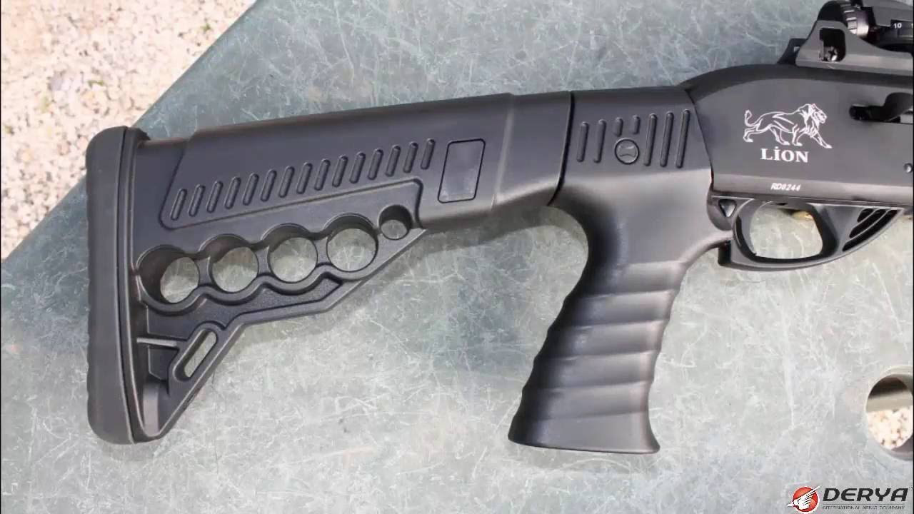 Derya Arms Lion X-100 SemiAutomatic Shotgun 12 gauge www.deryaarms.com