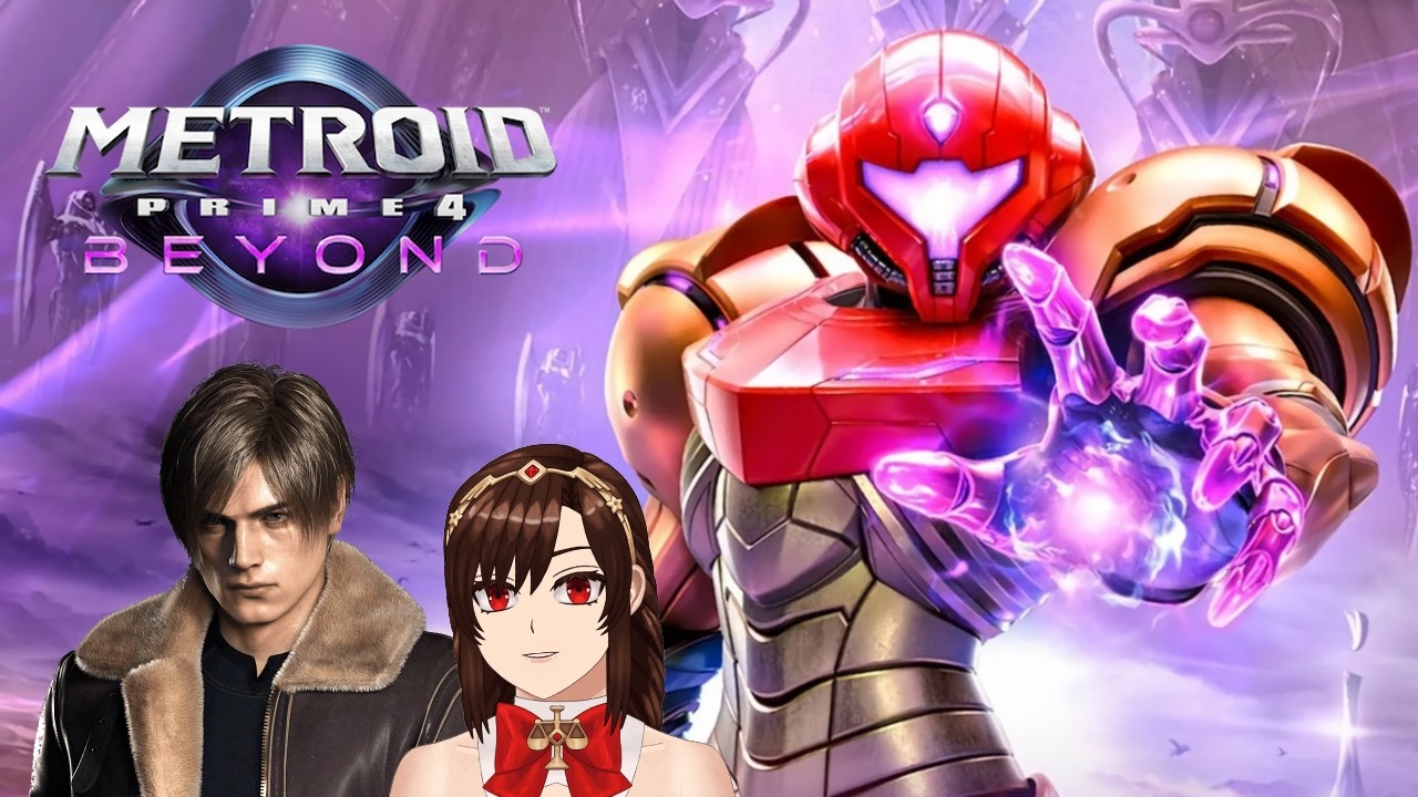 【METROID PRIME 4】First time playing new Metroid ft. my husband Leon