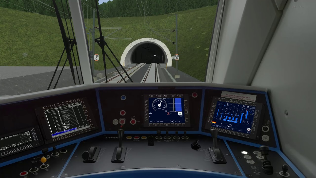 Zusi 3: Tfzf 83026 Theuern - Erfurt Pbf  (Br 193 ETCS Level 2)