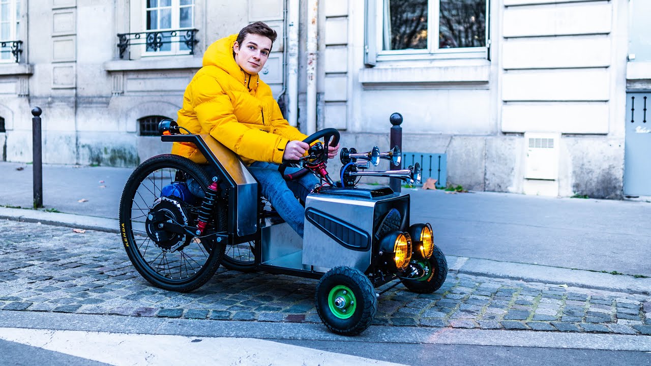 Fabriquer une voiture &eacute;lectrique (RIDICULE) 🚗