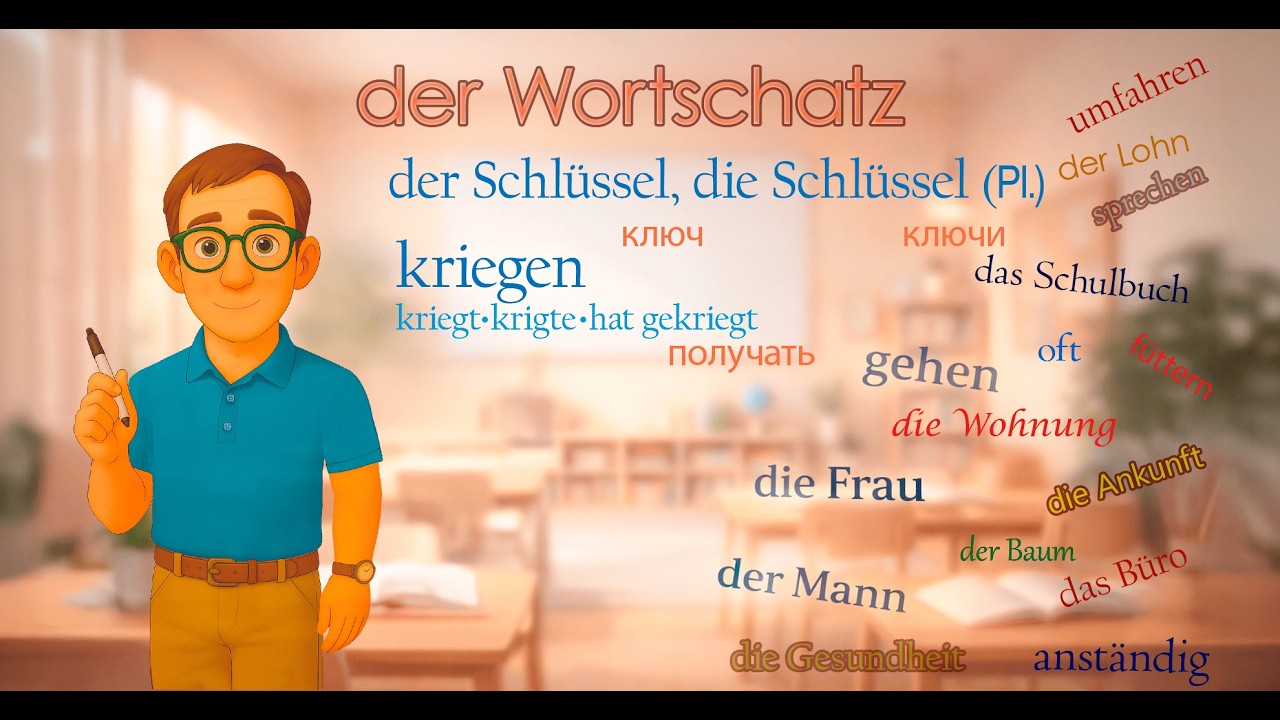 Wortschatz: einen Schlüssel kriegen