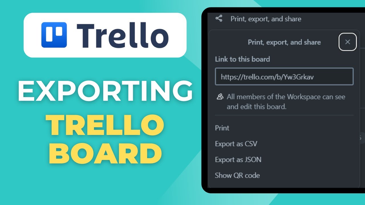 How to Export Trello Board Exporting Data From Trello Full 2025 Guide