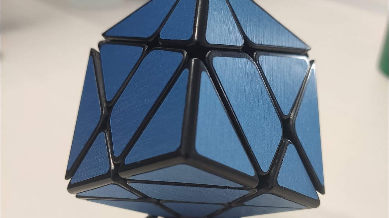 📦 Unboxing. Precioso! Admirando y mezclando el flamante cubo rubik axis ghost/mirror