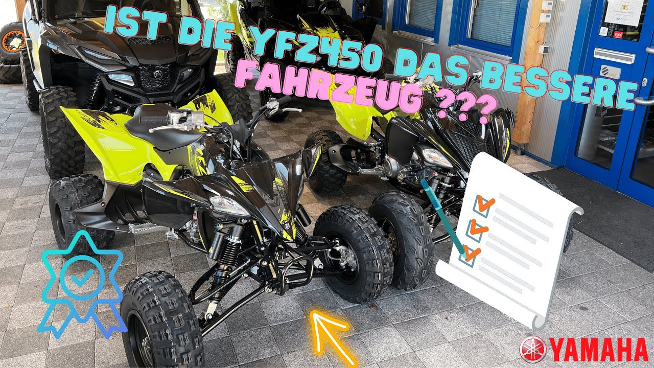 Ist die Yamaha YFZ 450 R die bessere 