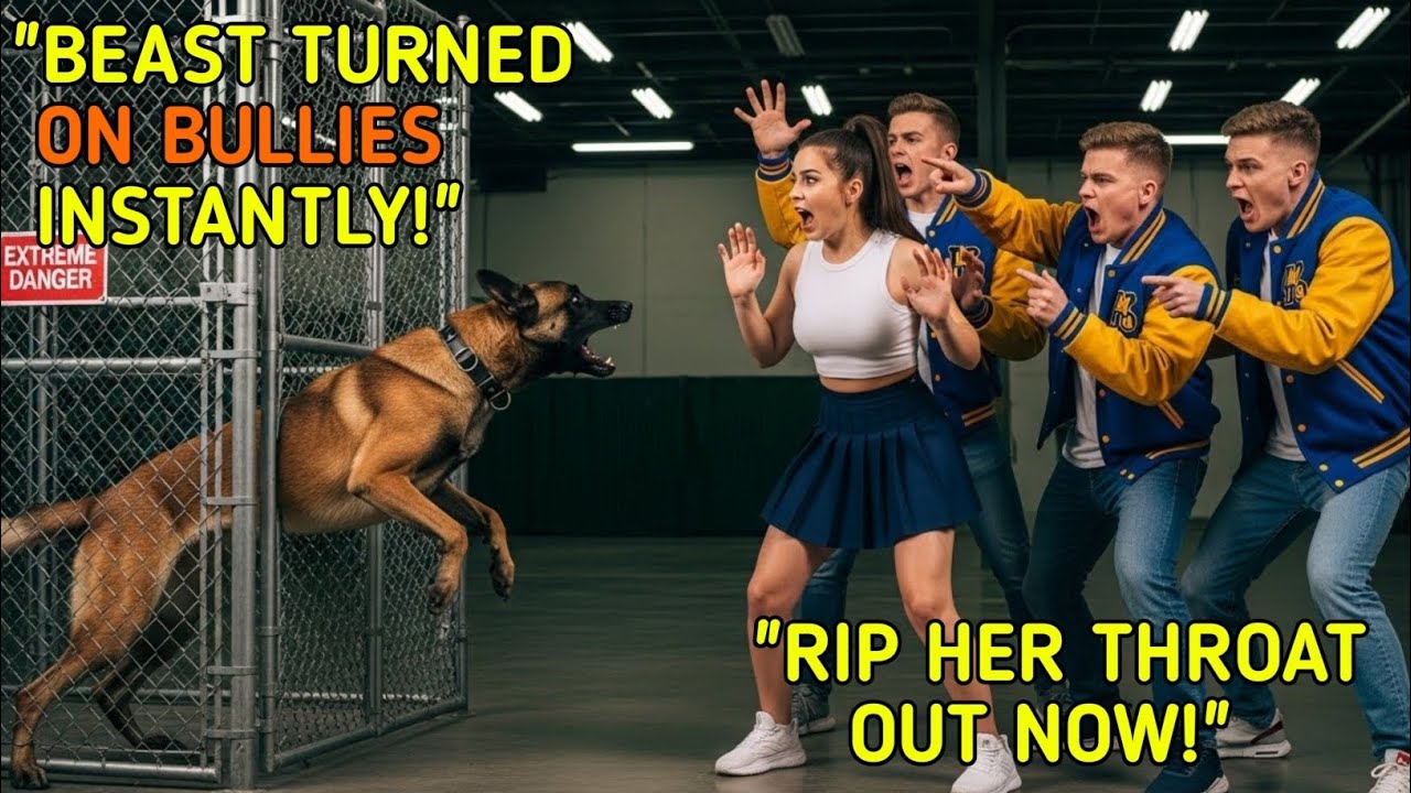 Bullies Threw Her Into the Jaws of a Rabid War Dog – One Word Turned the Beast on THEM!