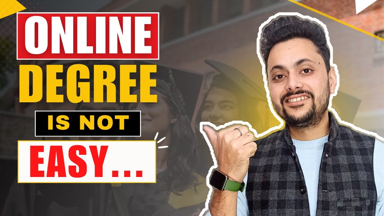 Reality of Online Degrees in India || Myths vs Reality about online degree || What you need to know
