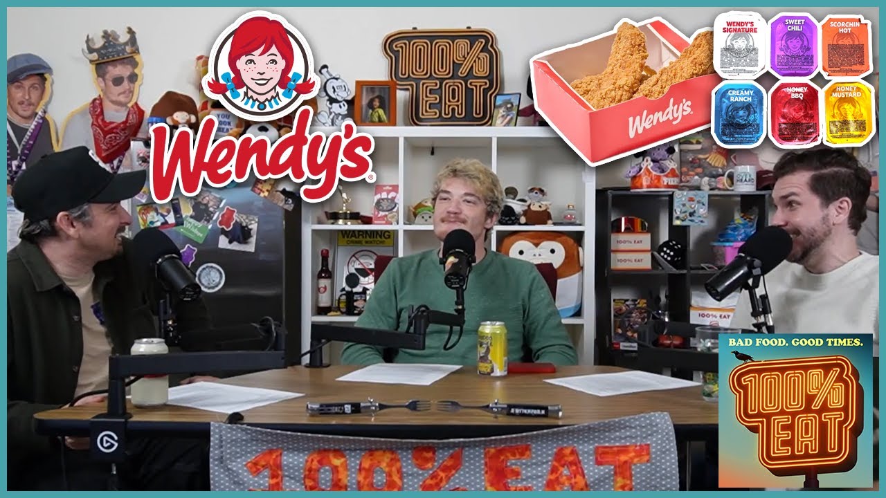 You're Full %% Wendy's Tendies & 6 Sauces