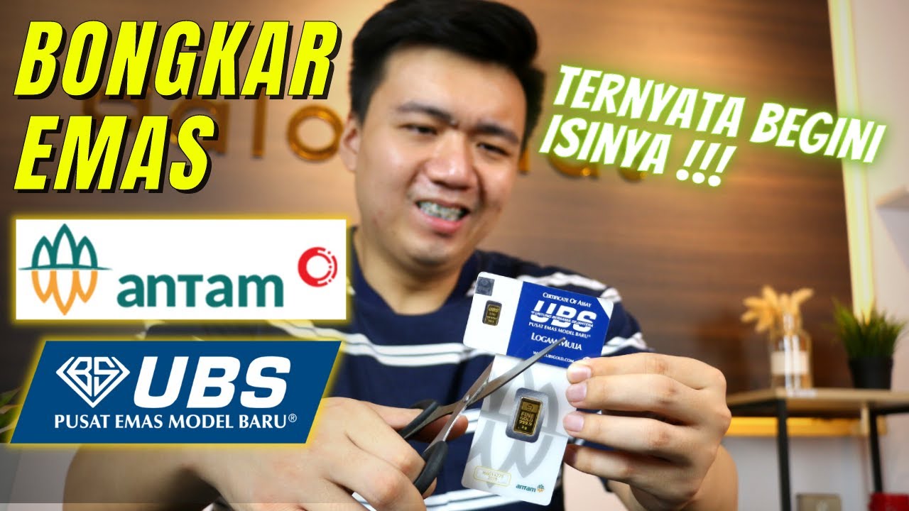 Bongkar Emas Antam & UBS | Gini Toh Bentuknya!