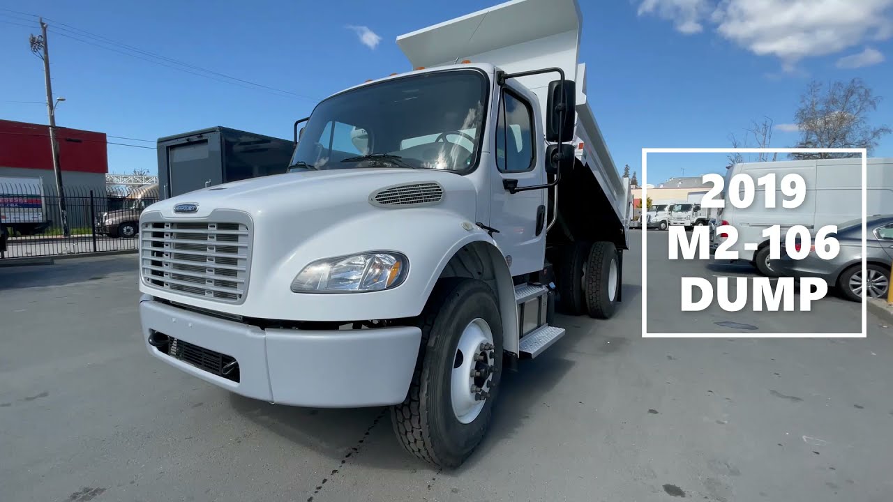 2019 FREIGHTLINER M2 106 DUMP TRUCK - CALIFORNIA TRUCK CENTERS - WALK AROUND