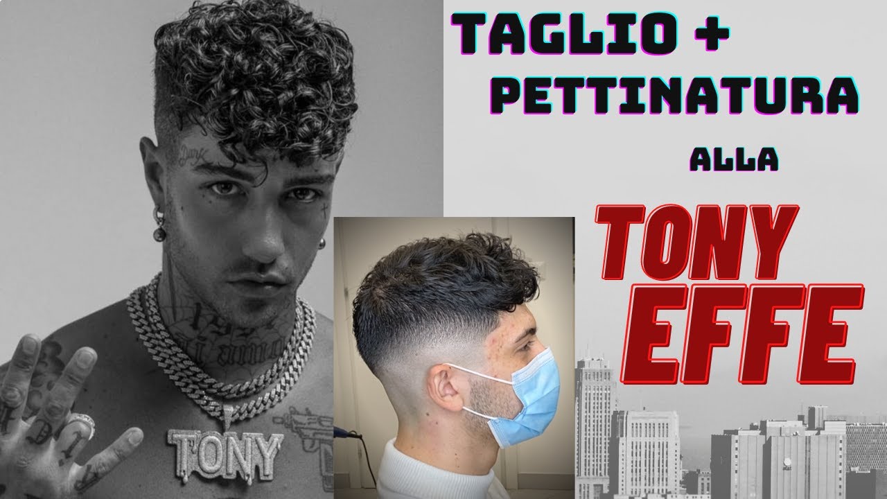Taglio di Capelli come TONY EFFE ! (tutorial PETTINATURA / SFUMATURA)