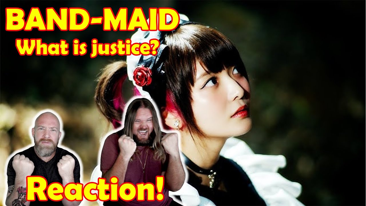Musicians react to hearing BAND-MAID / What is justice? (Official Music Video)