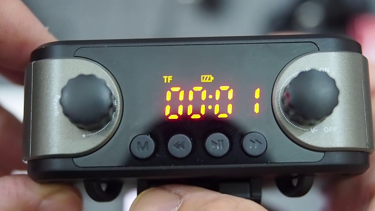 ¿Que tal va de volumen el amplificador Giecy? - Multifunción MP3 - Grabadora - Radio - Bluetooth