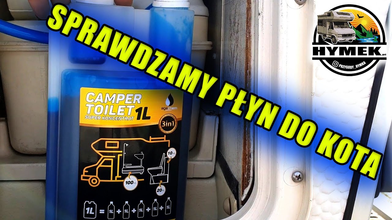 Weekendowy Test Camper Toilet - płyn do toalet i zbiornik&oacute;w