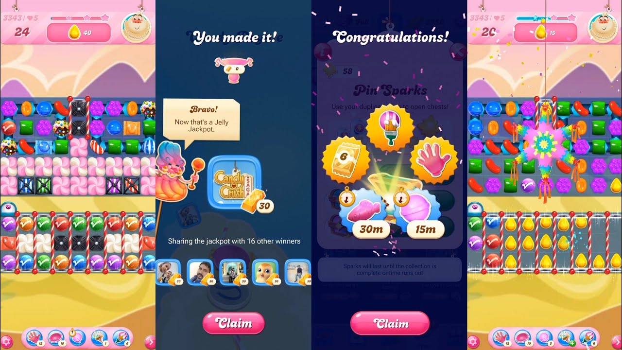 New Season How To Get Free Booster | New Event | Level 3343 | Candy Crush Saga | Candy Crush 