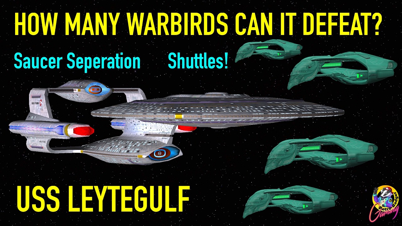 SHOWCASE - USS Leytegulf - Romulan D'Deridex Challenge - Star Trek Starship Battles