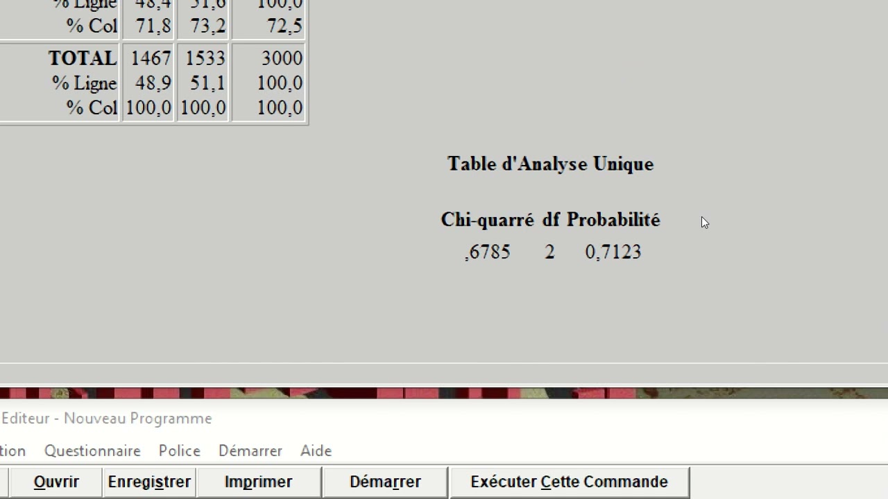 IMPORTATION DONNEES DE EXCEL VERS EPI INFO ET KHI2, p