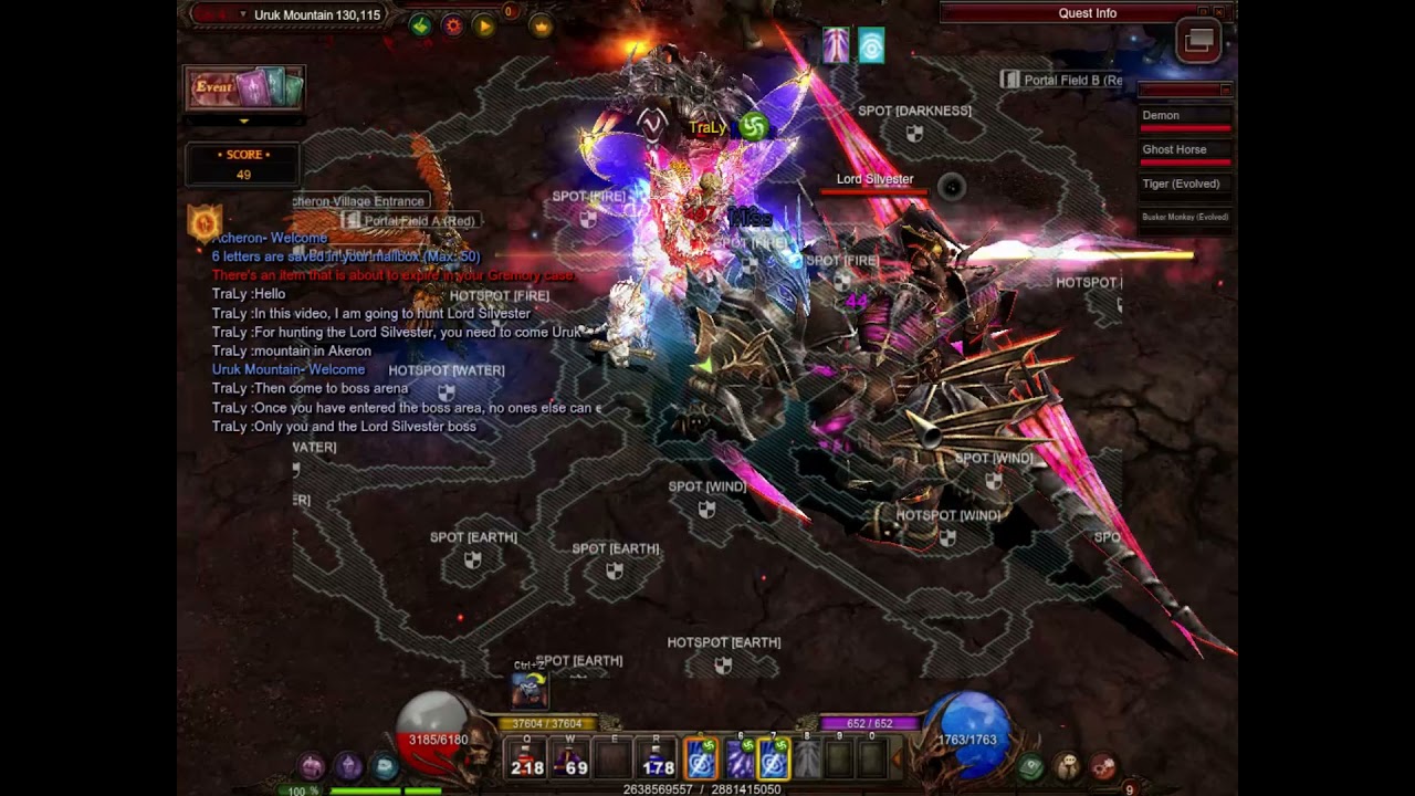 Hunting Lord Silvester - Mu Online