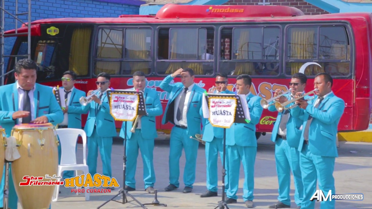 BANDA SHOW FILARMONICA HUASTA - MIX CARIBEÑOS 2019