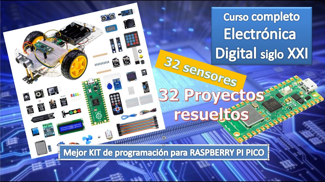 El mejor KIT para Raspberry pi pico