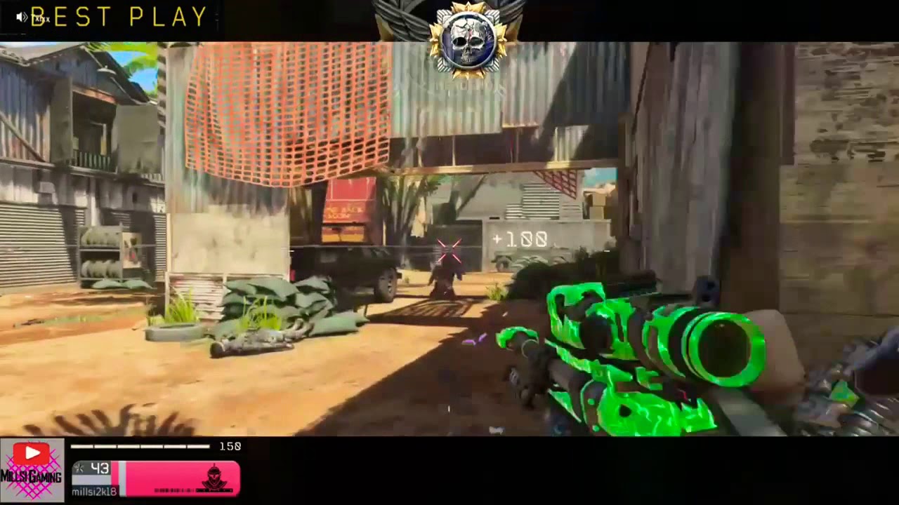 Bo4 insane sniper montage 2.0