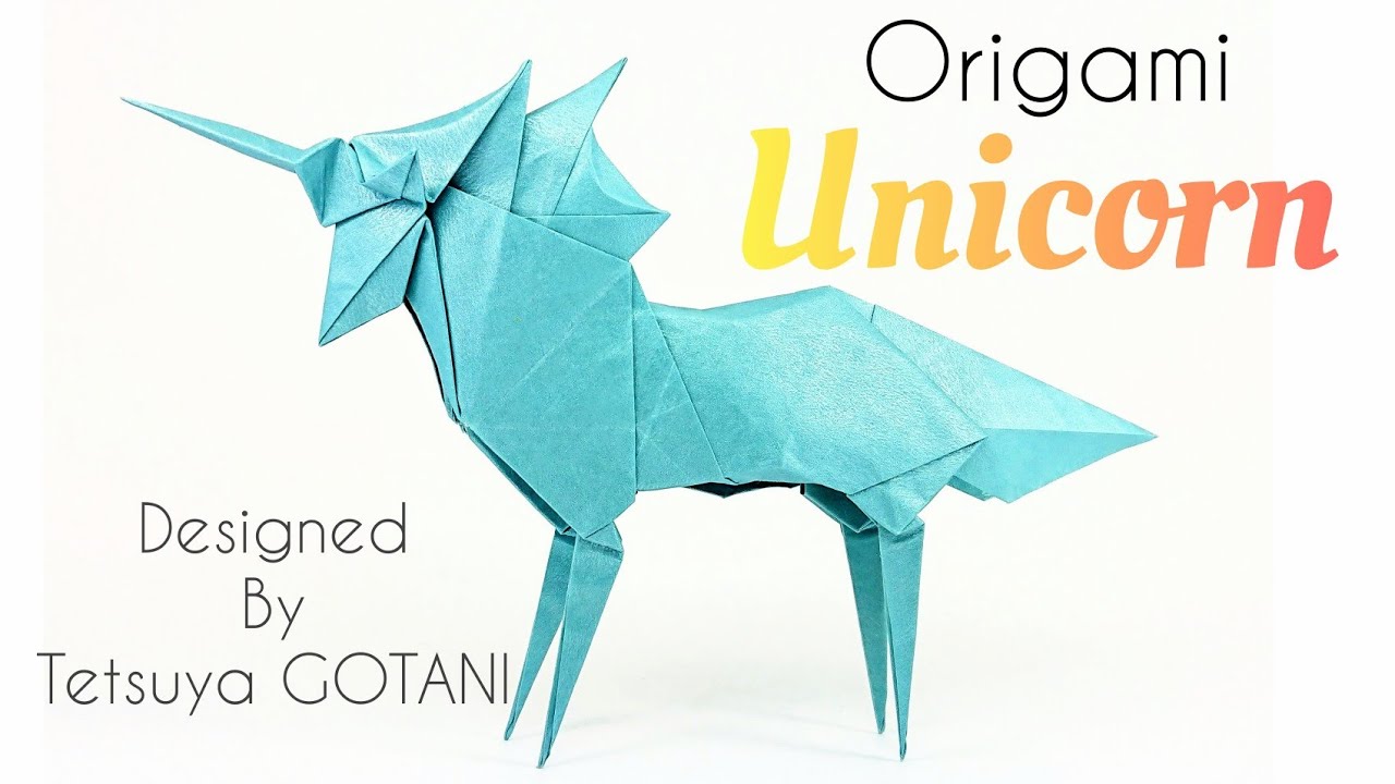 origami unicorn tutorial