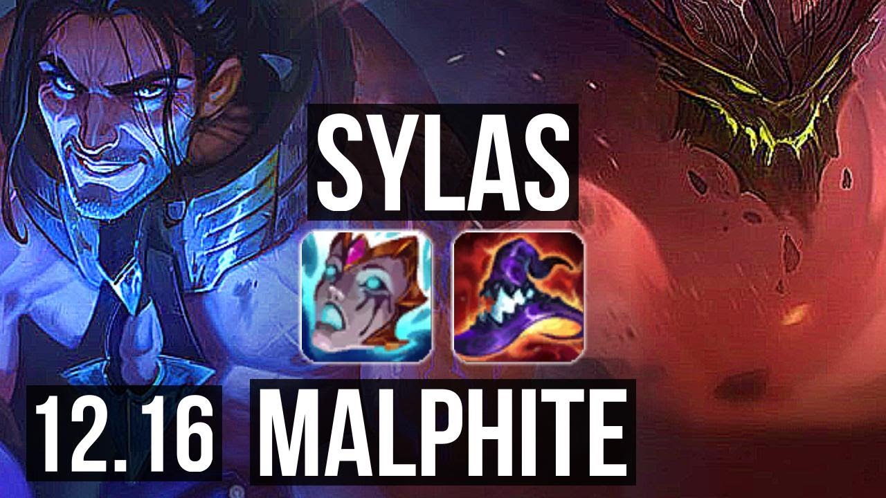 SYLAS vs MALPH (TOP) | 68% winrate, 8/3/9 | EUW Master | 12.16
