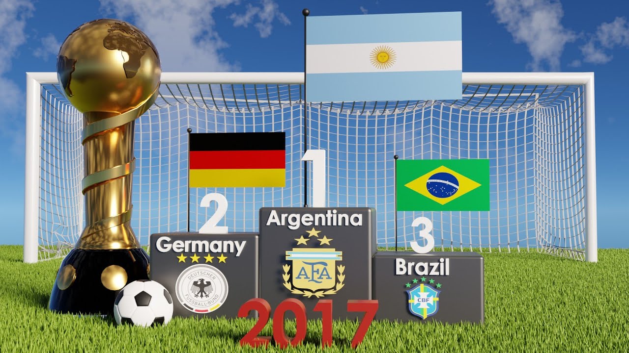 FIFA CONFEDERATIONS CUP &bull; ALL WINNERS 1992 - 2017