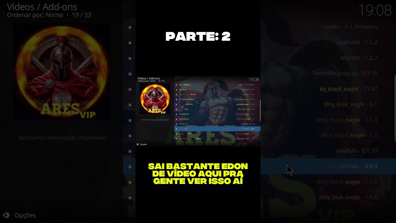 Personalize seu streaming f&aacute;cil. N&atilde;o perca! 🚀 #Kodi #AddonsKodi #Streaming #Tech #TutorialF&aacute;cil
