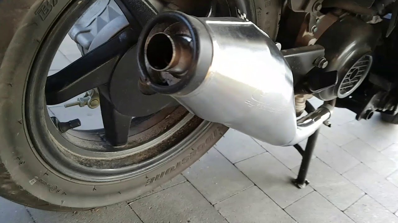 Tecnigas GP4 Sym Crox 50cc 4t Uitlaat/Exhaust Gy6 #2