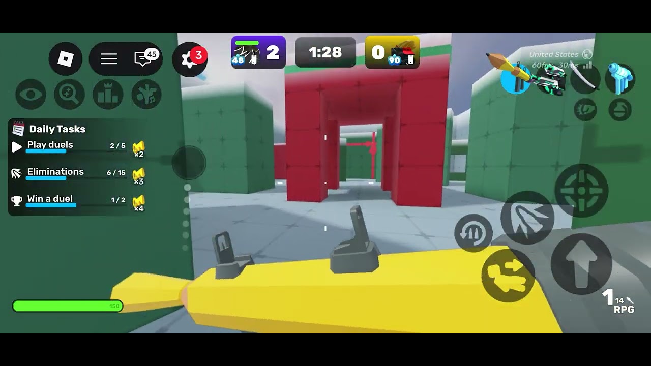 Rivals 1v1 5 times
