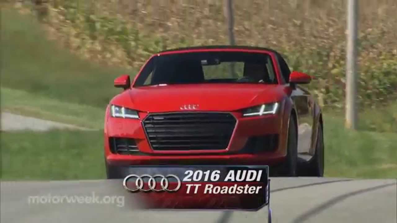 MotorWeek |  Road Test: 2016 2016 Audi TT