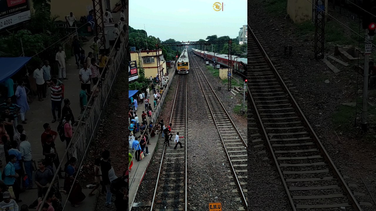 train crossing area alert at howrah - Stay Safe!