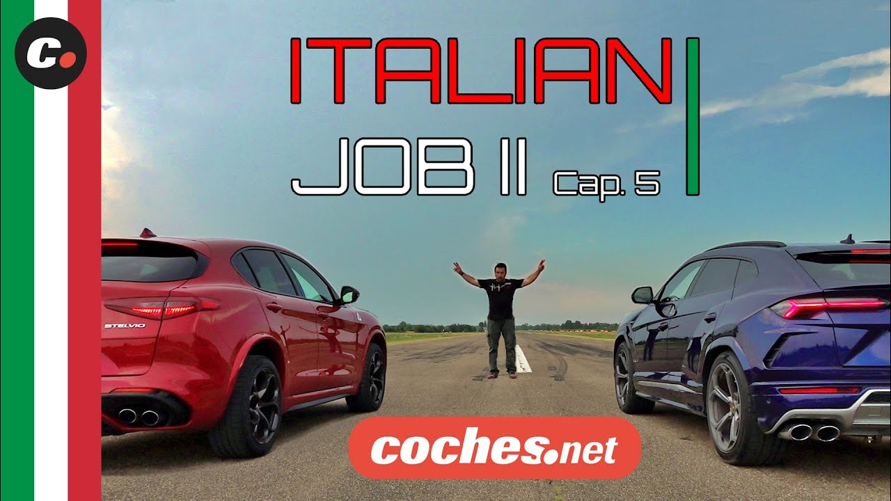 Drag Race Alfa Romeo Stelvio Quadrifoglio vs Lamborghini Urus | coches.net