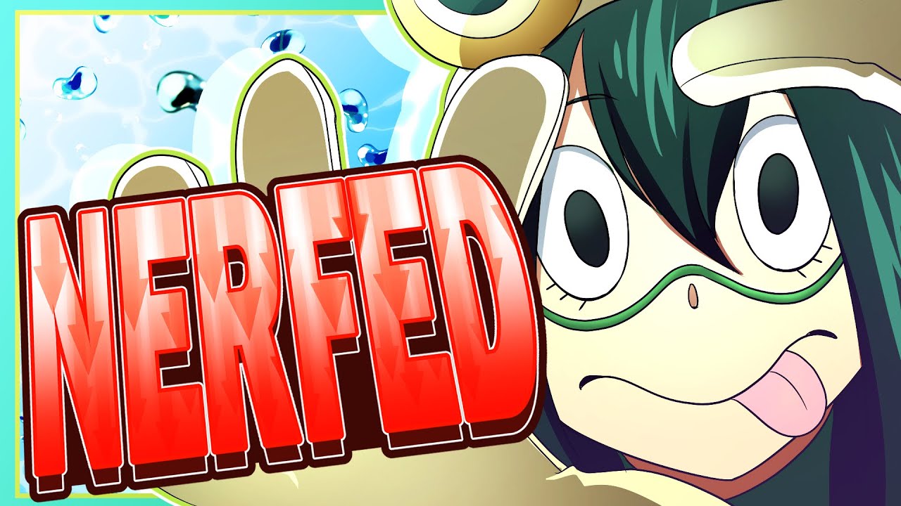 Froppy Just Got A HUGE NERF In My Hero Ultra Rumble...