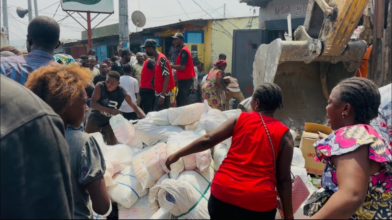 🔴 EN DIRECT de MATADIKIBALA : mamans, vendeuses et habitants sous le choc pendant la démolition