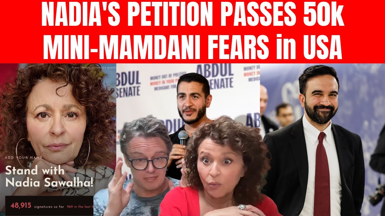US Freaks OUT Over Mini-MAMDANIS; Nadia's ITV Petition Nears 50k; White House's SPIDERMAN ICE Agent