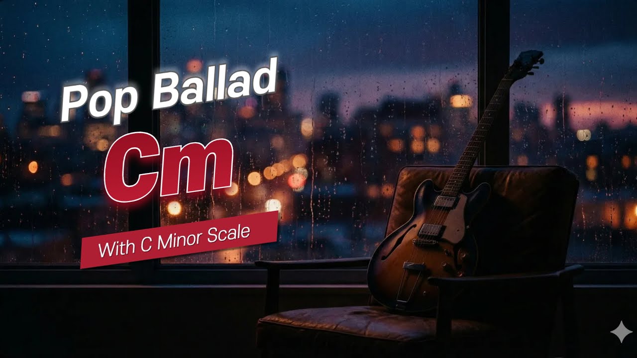 Emotional Pop Ballad Backing Track in C Minor | Adele Style