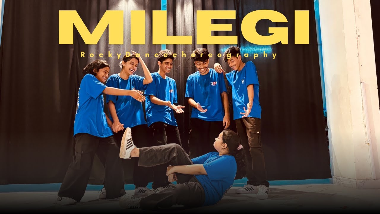 Milegi Milegi - Stree || Rocky Dance Choreography || R D YARD || CREW MEMBERS ||