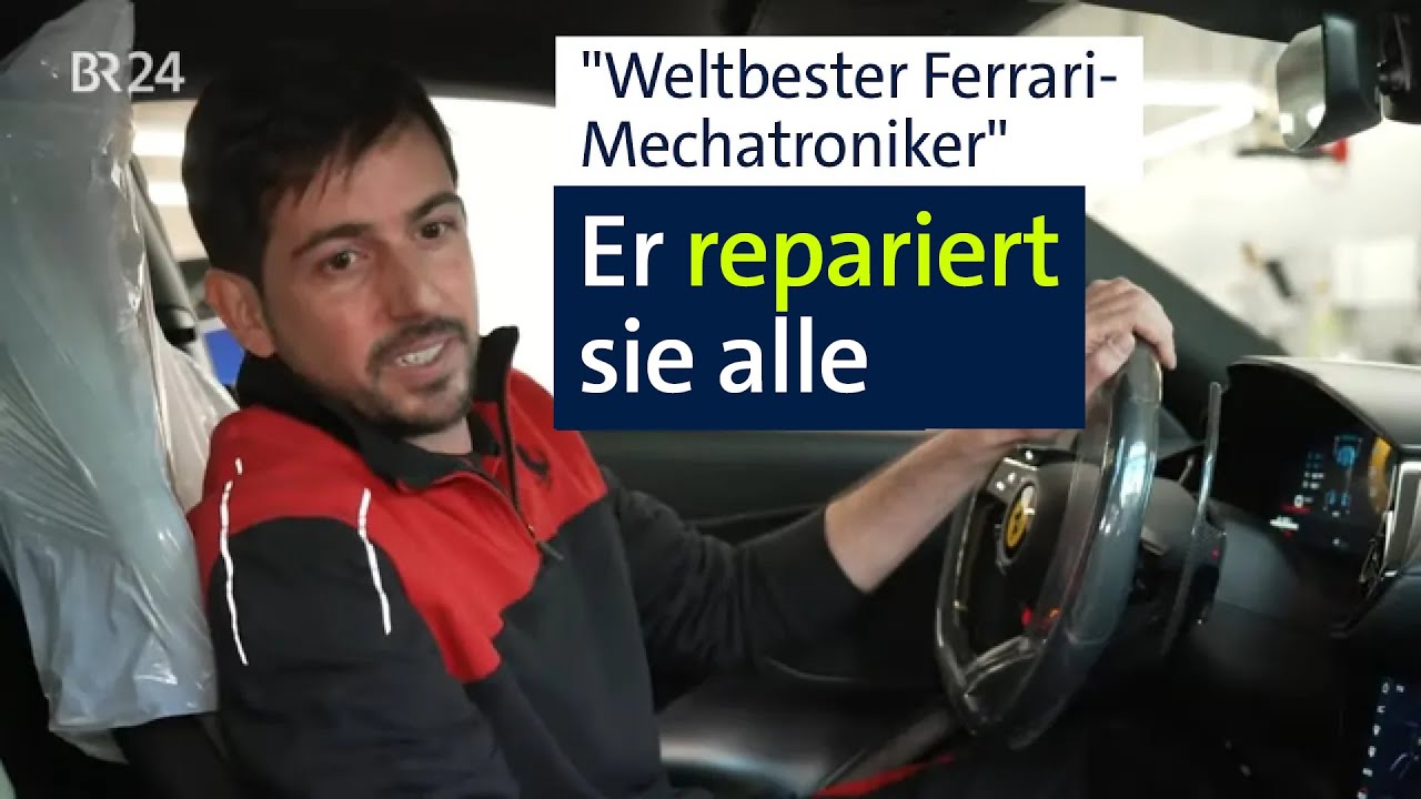 Er hat bislang jeden Ferrari-Schaden repariert | Abendschau | BR24