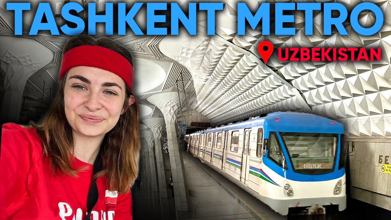 I rode all 43 stops of the Tashkent metro in one go (Uzbekistan)