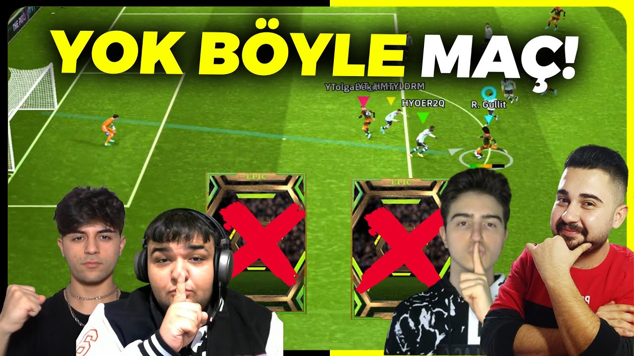 TOLGA-REMZİ VS ARDA-HAMİT! ACAYİP ÇEKİŞMELİ MAÇ! EPİC SİLME CEZALI! EFOOTBALL 2024 MOBİLE