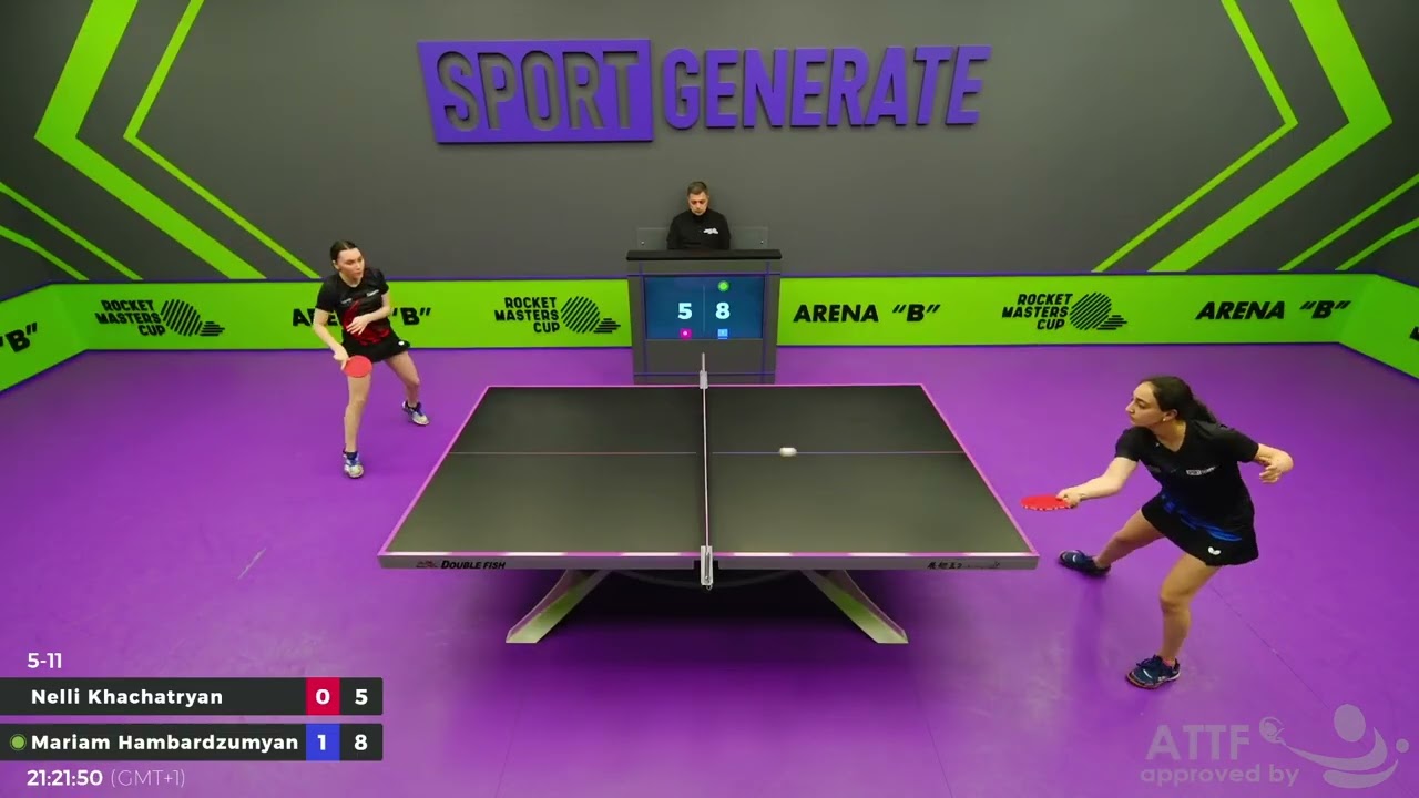 Table Tennis | N.Khachatryan - M.Hambardzumyan | 02.02.2026 21:15 (CET) | RMC.W 34616356