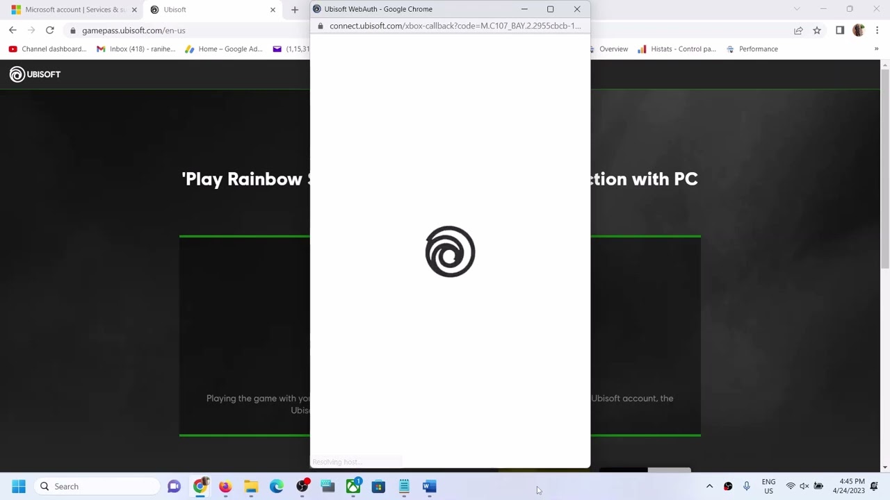 Исправление ошибки Ubisoft Connect, из-за которой приложение Xbox не распознавалось или не подклю...