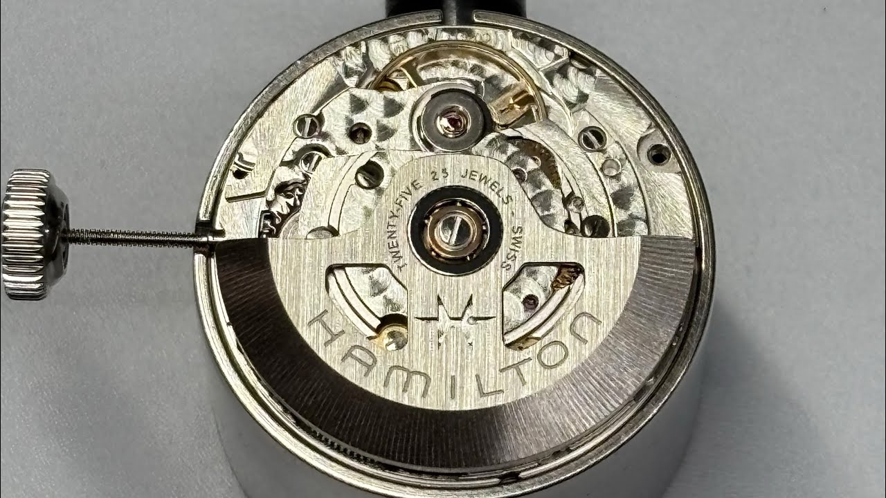 【時計修理／Watch Repair】HAMILTON Cal.C07.611(ETA2824-2 BASE) OVERHAUL オーバーホール 分解修理