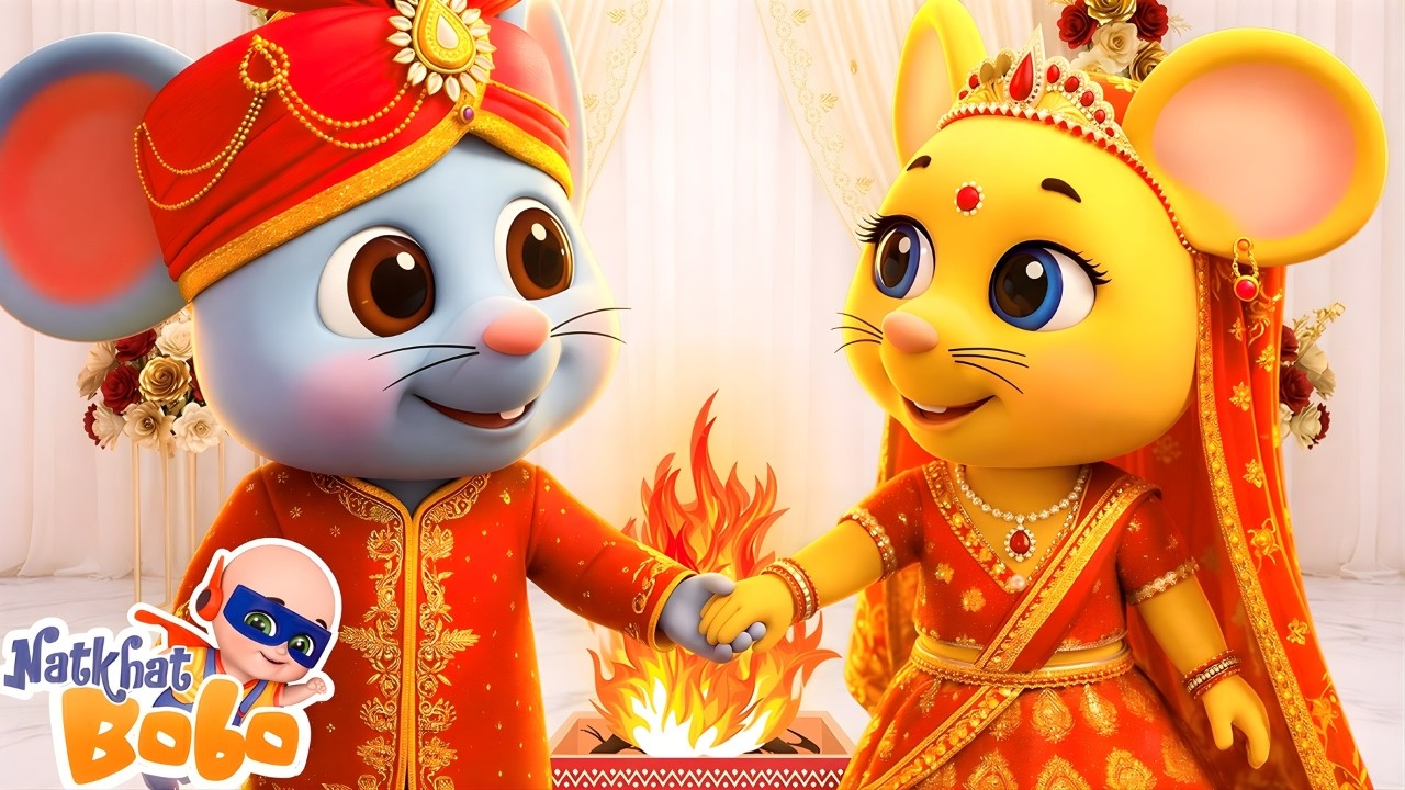 Chuhe Ki Shaadi | चूहे की शादी | Aaha Tamatar | Hindi Poem & Nursery Rhymes | Kids Balgeet Song